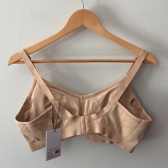 Knix Good to Go Seamless Bra Warm Sand Size XXL - Picture 3 of 14